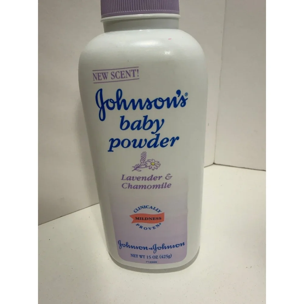 Johnsons Baby Powder Lavender & Chamomile vintage 2000's 15 oz New Scent USA